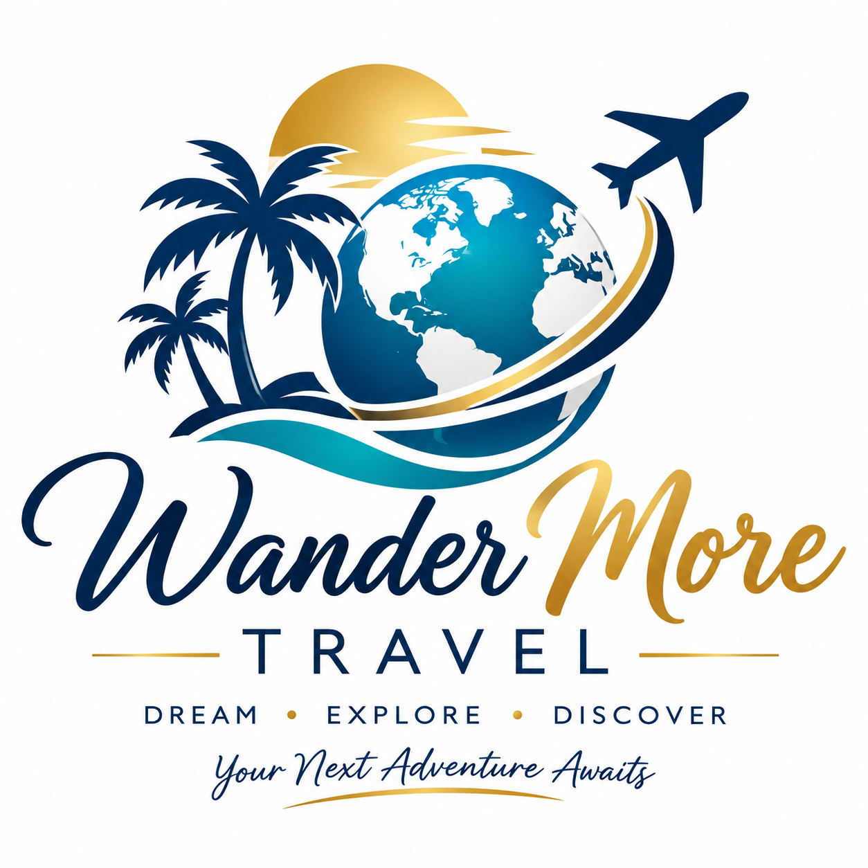 Wander More Travel logo